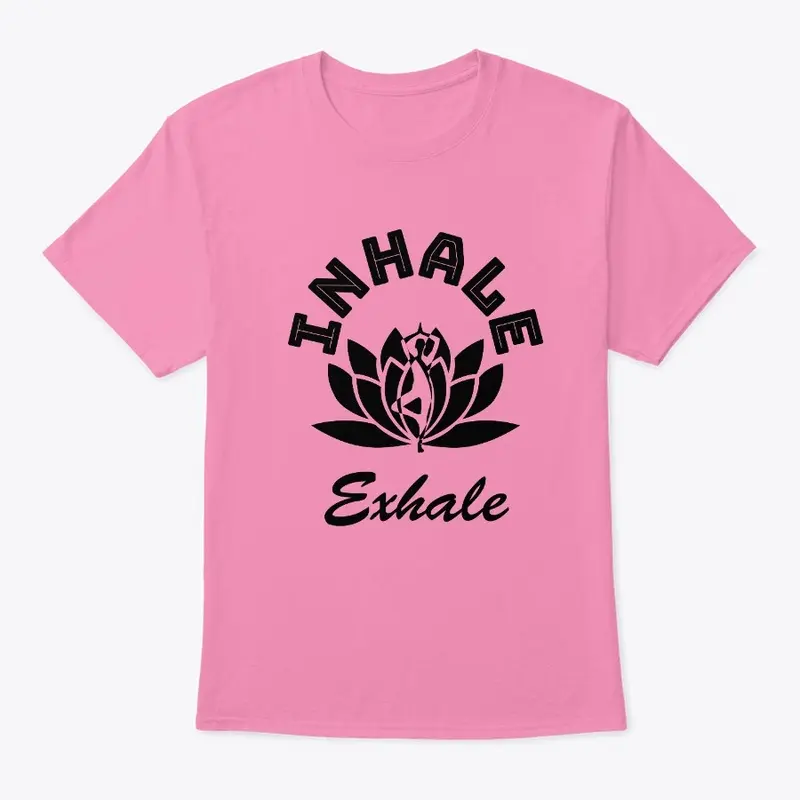 Inhale Exhale Yoga Meditation Design