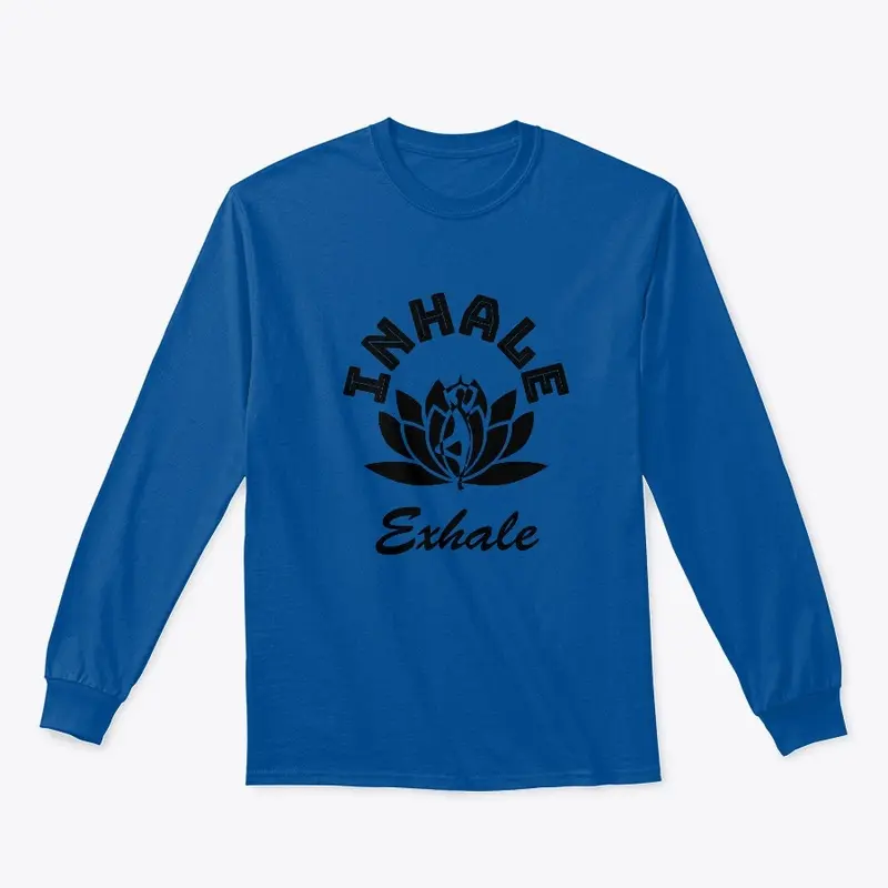 Inhale Exhale Yoga Meditation Design